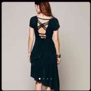 Free people black dress. M. EUC